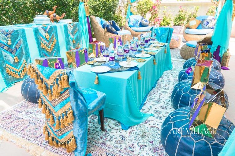 arabic style table decor UAE